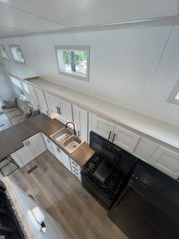 The Modern Tiny Home with Split Loft – Smart Space, Timeless Style (H33SL)
