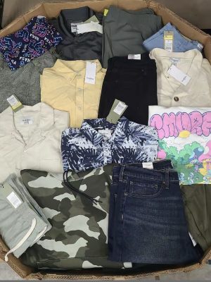 Mixed branded clothing, Men/women/kids  (280 pcs pallet).