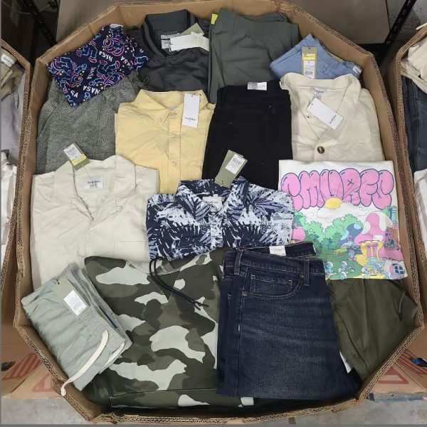 Mixed branded clothing, Men/women/kids  (280 pcs pallet).