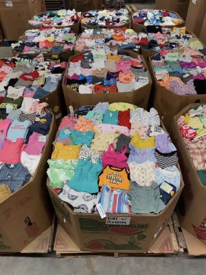Kids mixed clothing (280pcs pallet)