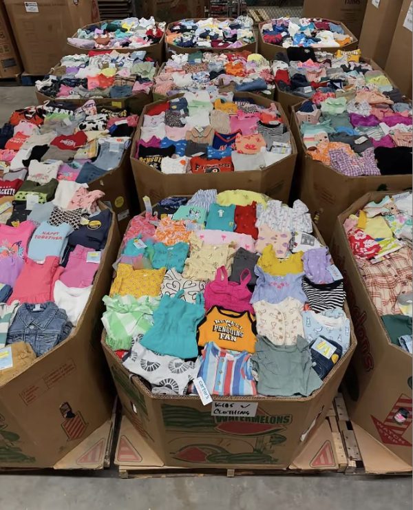 Kids mixed clothing (280pcs pallet)