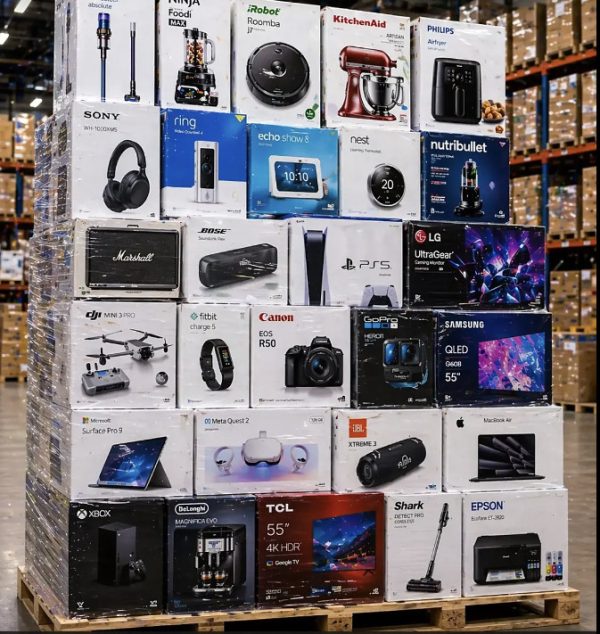 Mixed branded electronics (80 pcs pallet)